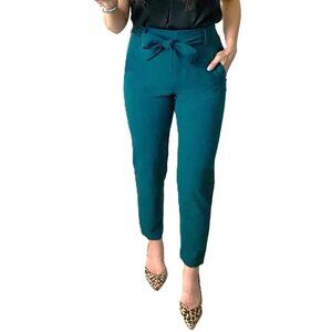 LIKE NEW Tie Waist Ankle Pants